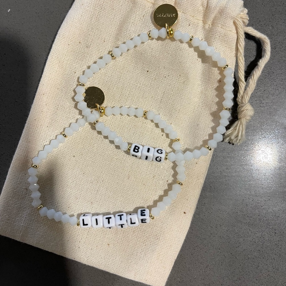 Big Little bracelets